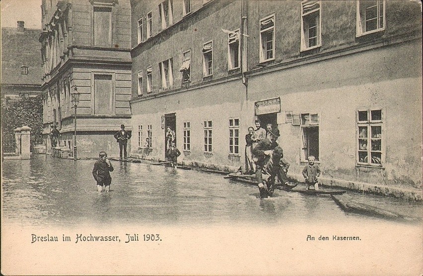 Wielka powódź we Wrocławiu, 1903 rok
