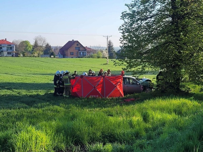 Wypadek w Wesołej w gminie Iwanowice. Zginął 35-letni...