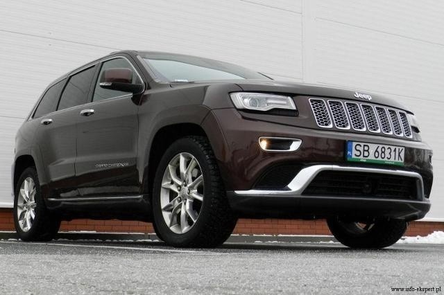 Jeep Grand Cherokee Sercem testowanego modelu był trzylitrowy silnik wysokoprężny opracowany. Jednostka o pojemności skokowej 2987 ccm dysponuje maksymalną mocą 250 KM osiąganą przy prędkości obrotowej 4000 obr/min. Moment obrotowy silnika, który wynosi 570 Nm pozwala, ważące 2430 kg auto rozpędzić do prędkości 100 km/h w czasie niespełna 8,2 sekundy.Fot: Robert Kulczyk – Info-Ekspert