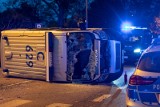 Wypadek z udziałem policji w Bydgoszczy. Pouczenie dla kierowcy radiowozu [zdjęcia]