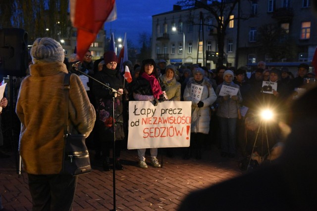 Demonstracja KOD-u w Częstochowie