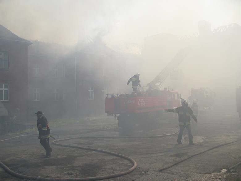 W maju 2011 r. doszło do pożaru szpitala w Miastku.