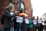 Kraków. Protest w sprawie odwołanego zastępcy komendanta