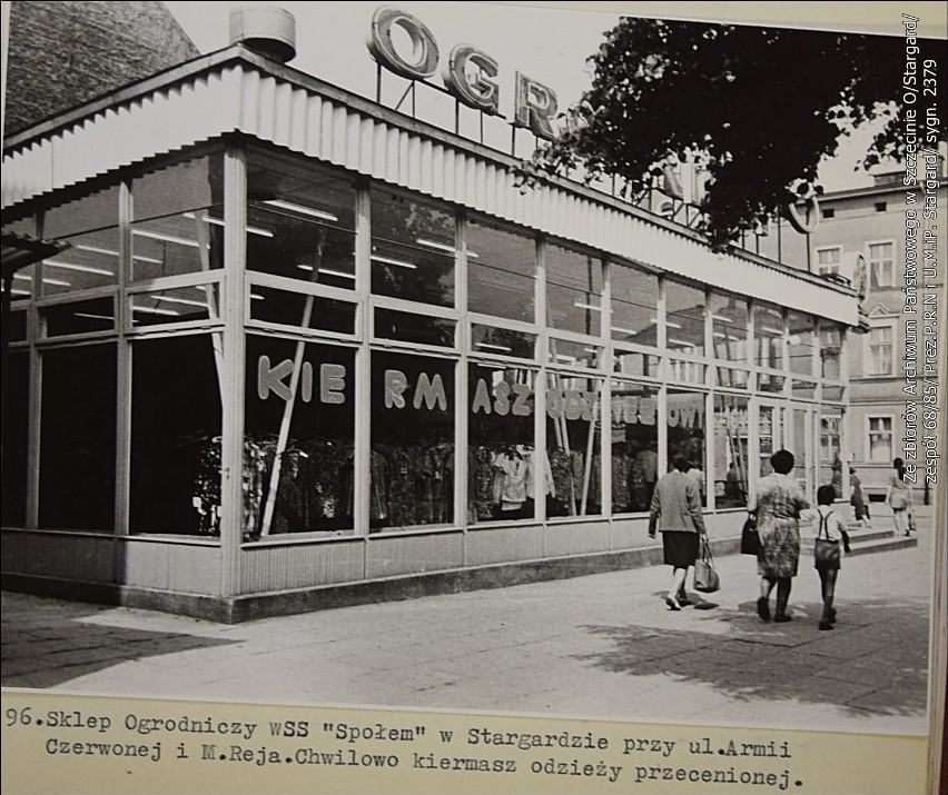 Stargard sprzed lat. Nie ma już tych sklepów, restauracji, zakładów pracy ARCHIWALNE ZDJĘCIA