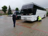 Białystok. Autobus z pękniętą tarczą hamulcową woził dzieci na basen