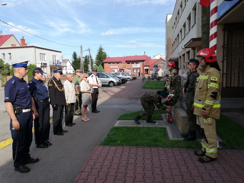 Strażacy z Lipska uczcili 78. rocznicę wybuchu Powstania Warszawskiego 