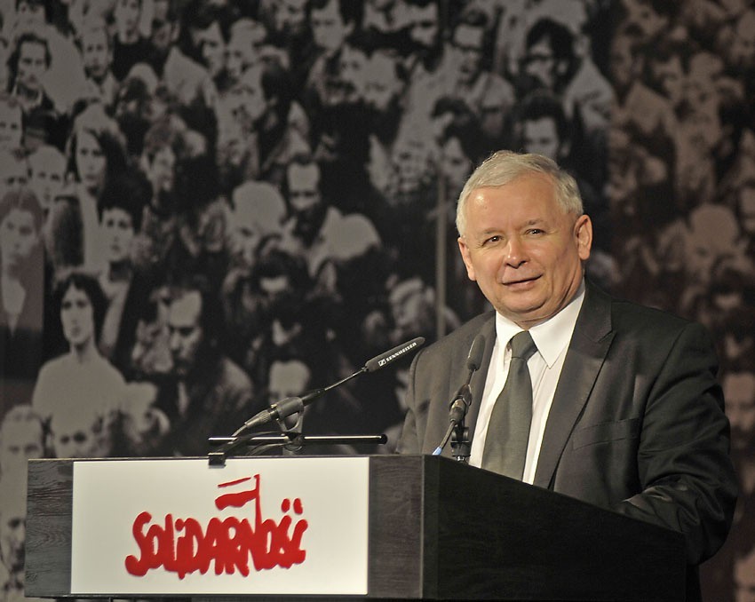 Jarosław Kaczyński spotkał się z gdańskimi stoczniowcami (FILM, ZDJĘCIA)