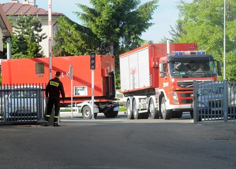 W Krośnie wyznaczony został punkt koncentracji sił i środków...