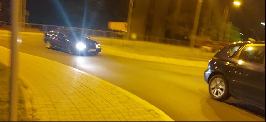 Drifty w BMW po wielickich ulicach zakończone wysokim mandatem