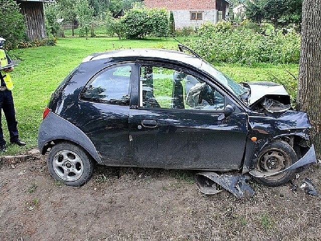 Tragicznie mogła się zakończył szarża pijanego kierowcy w Łopuszcze Wielkiej.