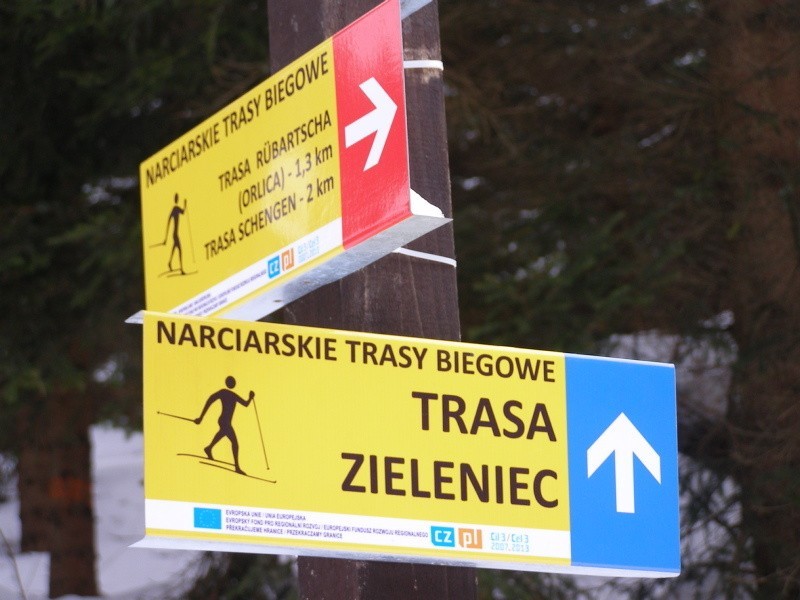 Od tego roku w Zieleńcu są oznakowane trasy dla narcierzy...
