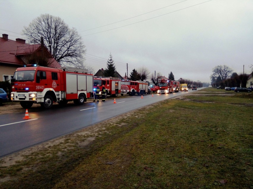 21 grudnia rano strażacy dostali wezwanie do pożaru domu...
