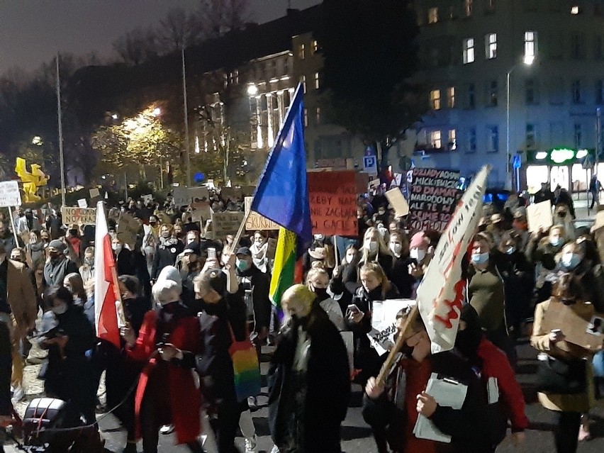 Strajk kobiet w Szczecinie. "Nasze Prawa - Wspólna Sprawa!". RELACJA - 31.10.2020
