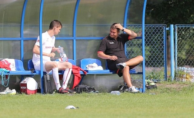 Trener widzewiaków Marcin Płuska myśli już o starcie ligi