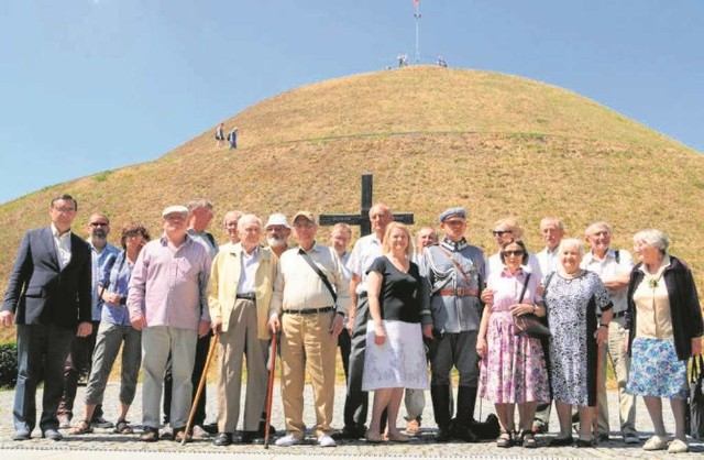 Wczoraj przypomniano historię kopca Niepodległości i Wolności