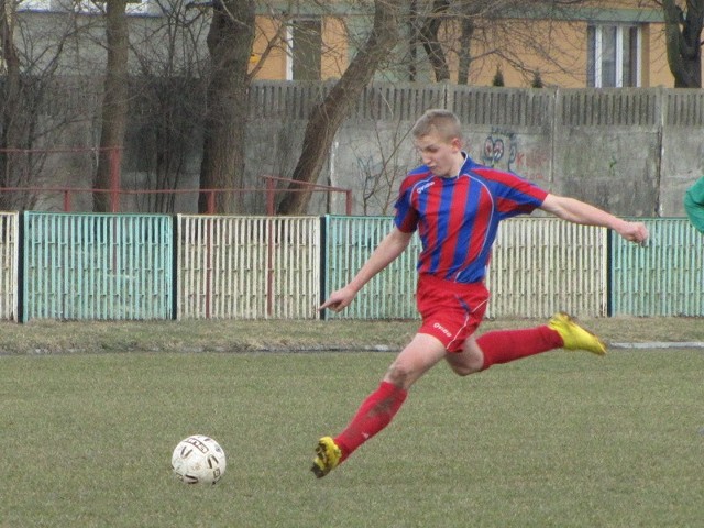 Grzegorz Tymiński (na zdjęciu) w dwóch wiosennych meczach strzelił już 3 gole.