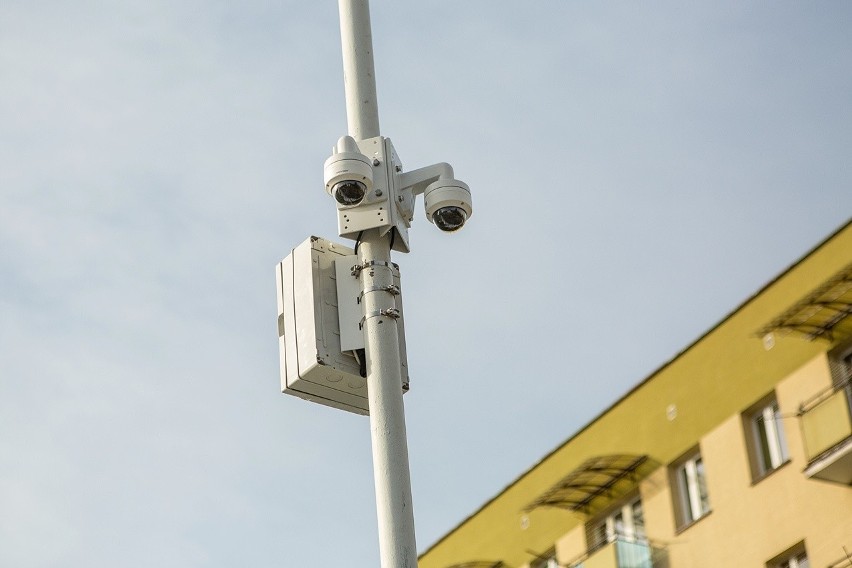 Gorlice. Przy ulicy Słonecznej zamontowane zostało pięć nowych kamer. W całym mieście monitoring liczy niemal osiemdziesiąt urządzeń