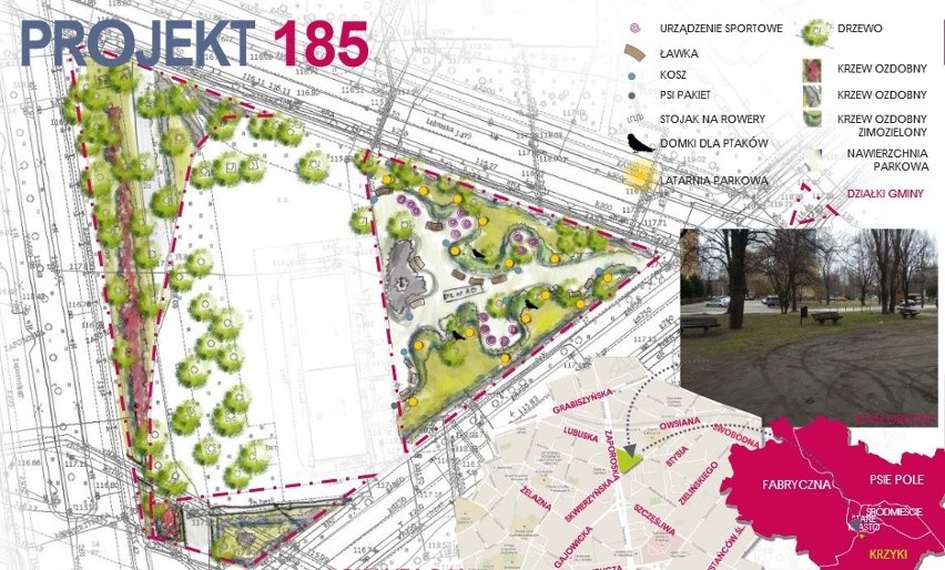 Nowy zieleniec z siłownią i pergolą w centrum miasta [ZOBACZ]