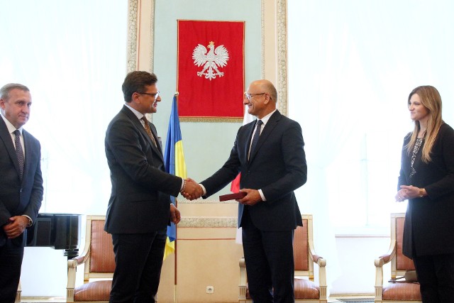 Krzysztof Żuk jest pierwszym polskim prezydentem miasta, który otrzymał to ukraiński order „Za Zasługi”