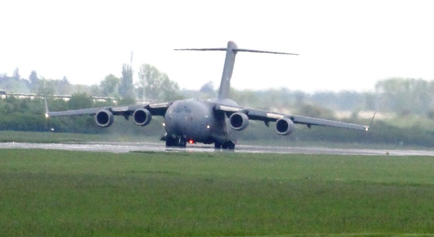 Boeing C-17 Globemaster we Wrocławiu. Zdjęcia ilustracyjne