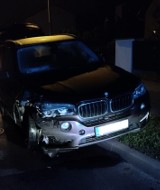 Puławy. Kierująca BMW wjechała w zaparkowane auto. Miała blisko 1,5 promila alkoholu w organizmie