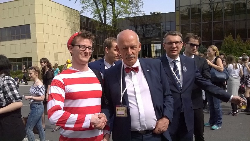 Janusz Korwin-Mikke na Pyrkonie