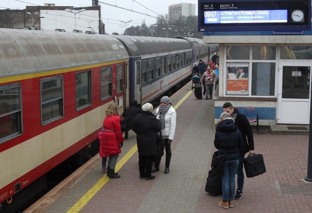 Pociąg z Przemyśla do Szczecina miał 6,5 godzinne opóźnienie.