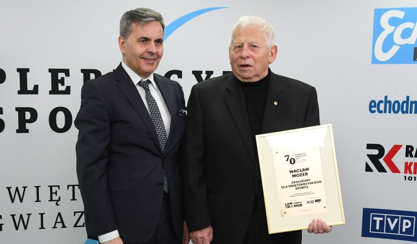 Wacław Mozer i Stanisław Wróbel, redaktor naczelny Echa...