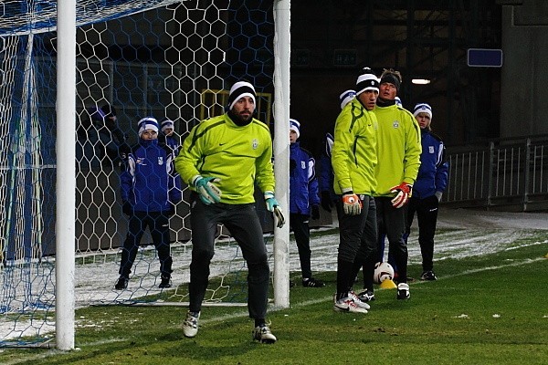 Juventus trenuje na stadionie Lecha Poznań.