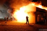 Spłonął magazyn firmy B-Krang przy ulicy Budowlanych w Opolu