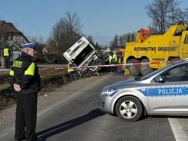 Wypadek pod Zambrowem. Ogłoszaono żałobę.