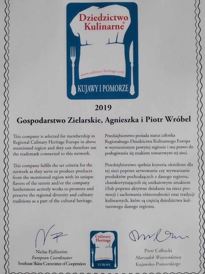 Gospodarstwo Zielarskie, Agnieszka i Piotr Wróbel w Gołotach...