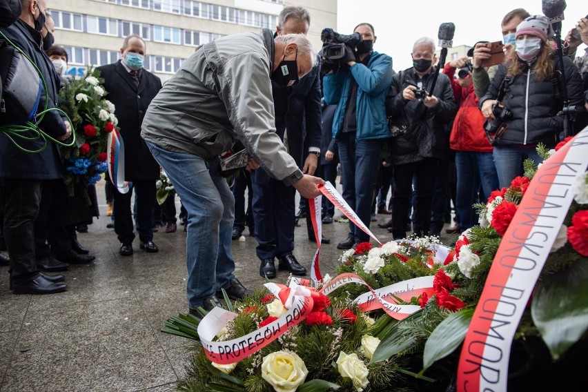 16.03.2021 bydgoszcz obchody 40 rocznicy wybuchu strajku...