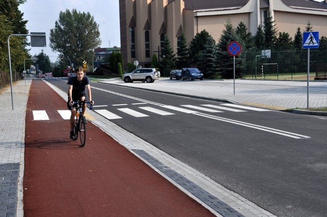 Czechowice-Dziedzice mają ulicę przyjazną rowerzystom i pieszym