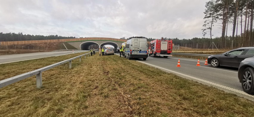 Do wypadku na krajowej S5 w Pawłówku (pow. bydgoski) doszło...