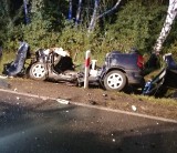 Tragedia na drodze krajowej. 18-letni kierowca wjechał autem pod tira