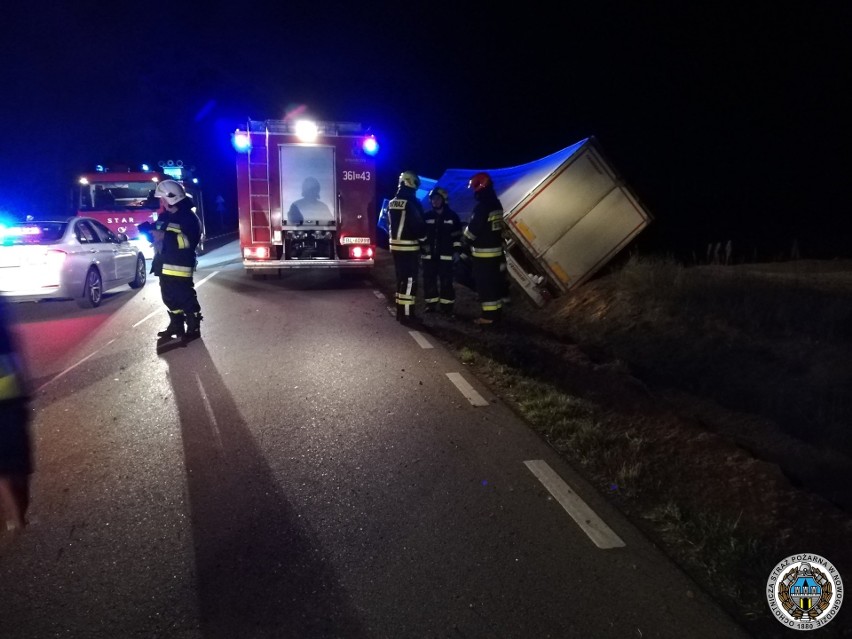 Makabryczny wypadek na drodze wojewódzkiej nr 645 w...