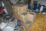 Bargłów Kościelny: Domowa bimbrownia zlikwidowana. 230 litrów gotowego alkoholu (zdjęcia)