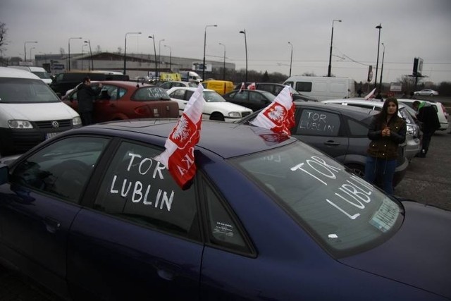 Poprzednia akcja zwolenników toru miała miejsce 12 lutego