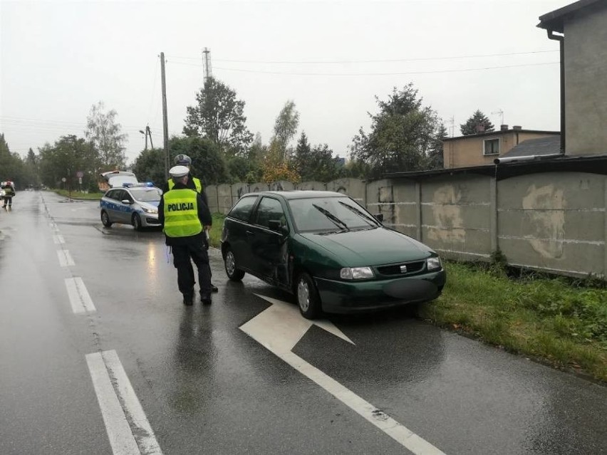 Wypadek radiowozu w Tarnowskich Górach. Są ranni policjanci