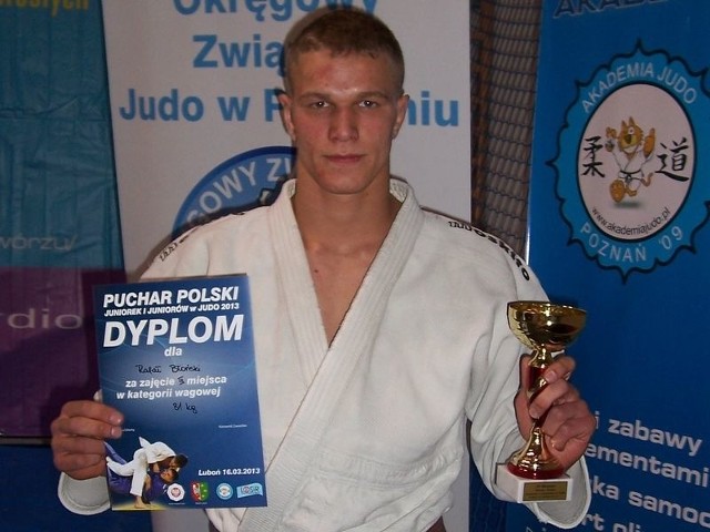 Rafał Błoński, zdobywca 3 miejsca w Pucharze Polski.