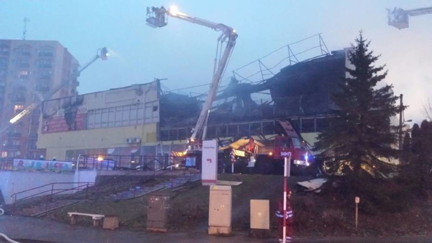 Pożar Domu Handlowego Retman w Tczewie
