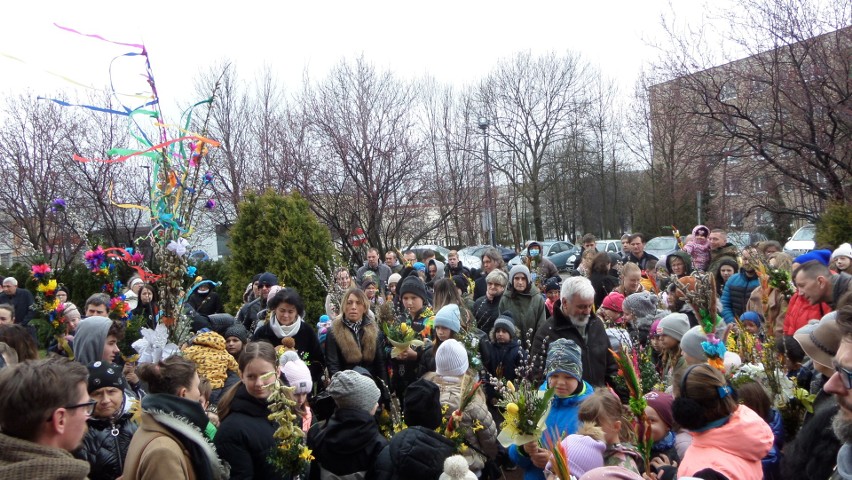 Święcenie palm w Myszkowie