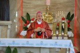 Odpust w parafii świętego Maksymiliana Marii Kolbego w Rytwianach. Mszy świętej przewodniczył biskup Krzysztof Nitkiewicz