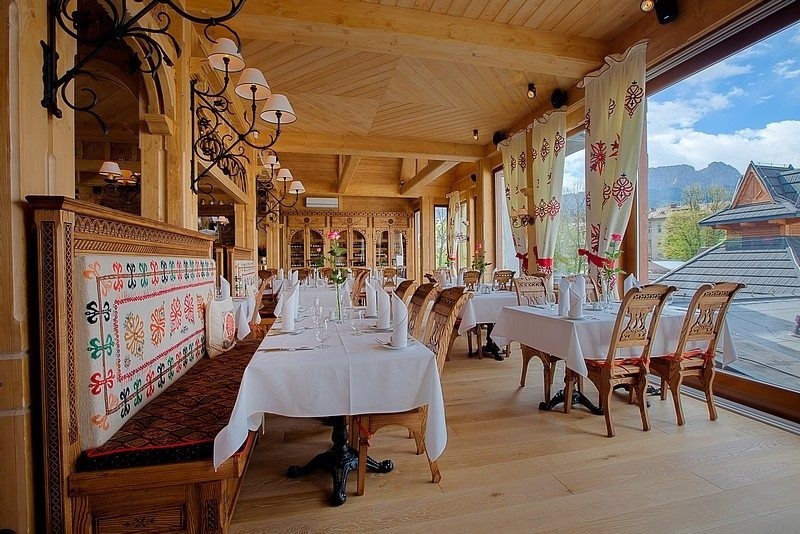 Jedna z najnowszych restauracji w Zakopanem, która...