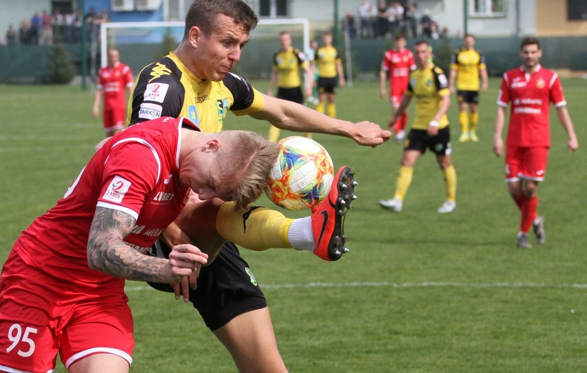 II liga. Siarka Tarnobrzeg - Widzew Łódź 1:1 (1:0)