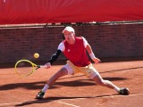 Talent z Fundacji Eurotenis. Piotr Gryńkowski grał bardzo dobrze na kortach w Szczecinie 