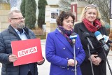 Posłanka Lewicy Anna Maria Żukowska z wizytą w Kielcach. Podsumowała sto dni nowych rządów i wsparła kandydatów na radnych