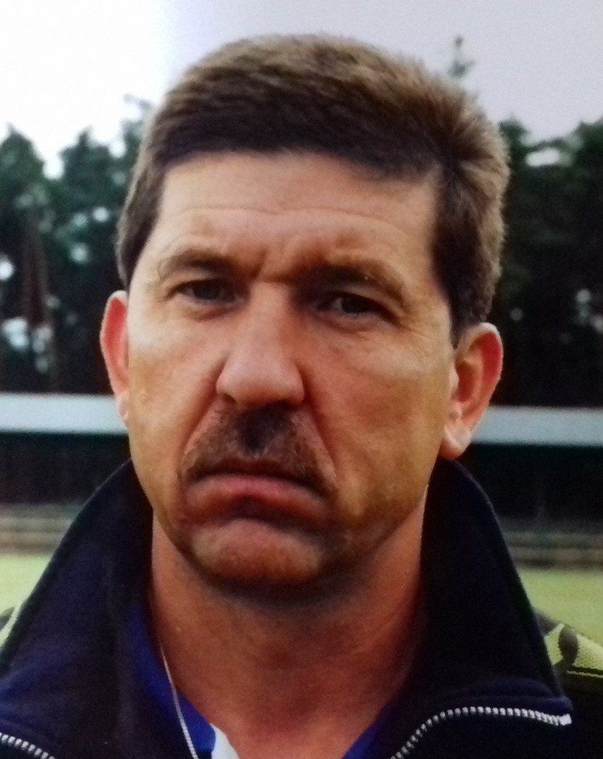 Trener Marek Holocher
