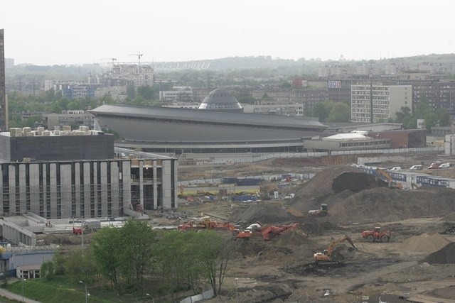 Budowa NOSPR i Muzeum Śląskiego